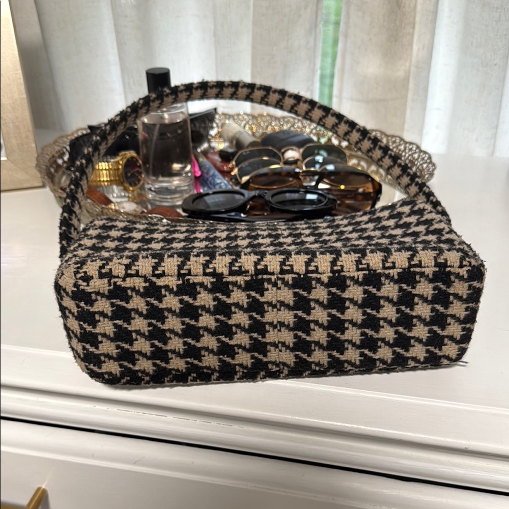 Houndstooth Patterned Women's Bag - image 6